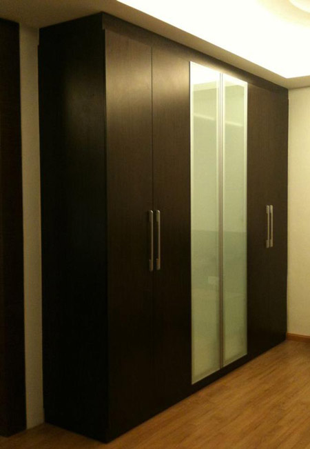 Black Wardrobe Cabinet
