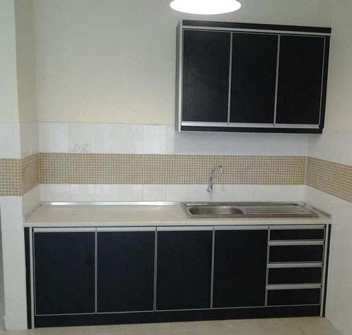 Simple One Wall Kitchen Design